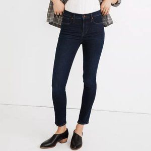 Madewell 9" Mid-Rise Skinny Jeans in Orland Wash